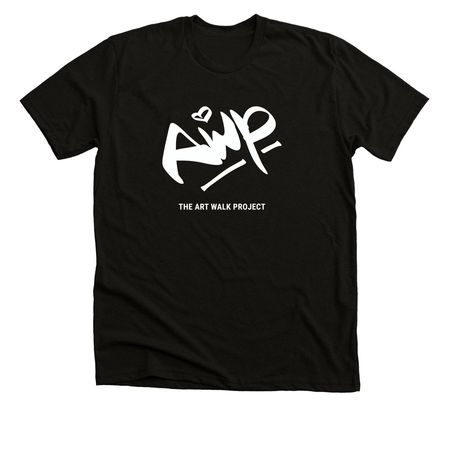 Support the AWP!, a Black Heather Premium Unisex Tee