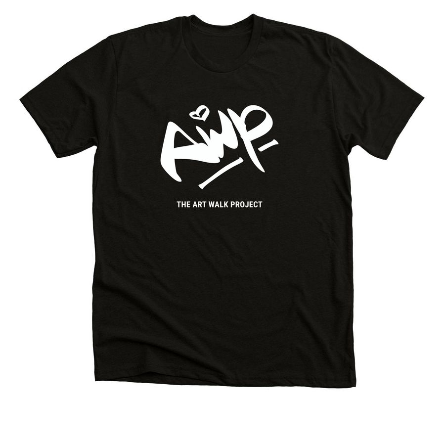 Support the AWP!, a Black Heather Premium Unisex Tee