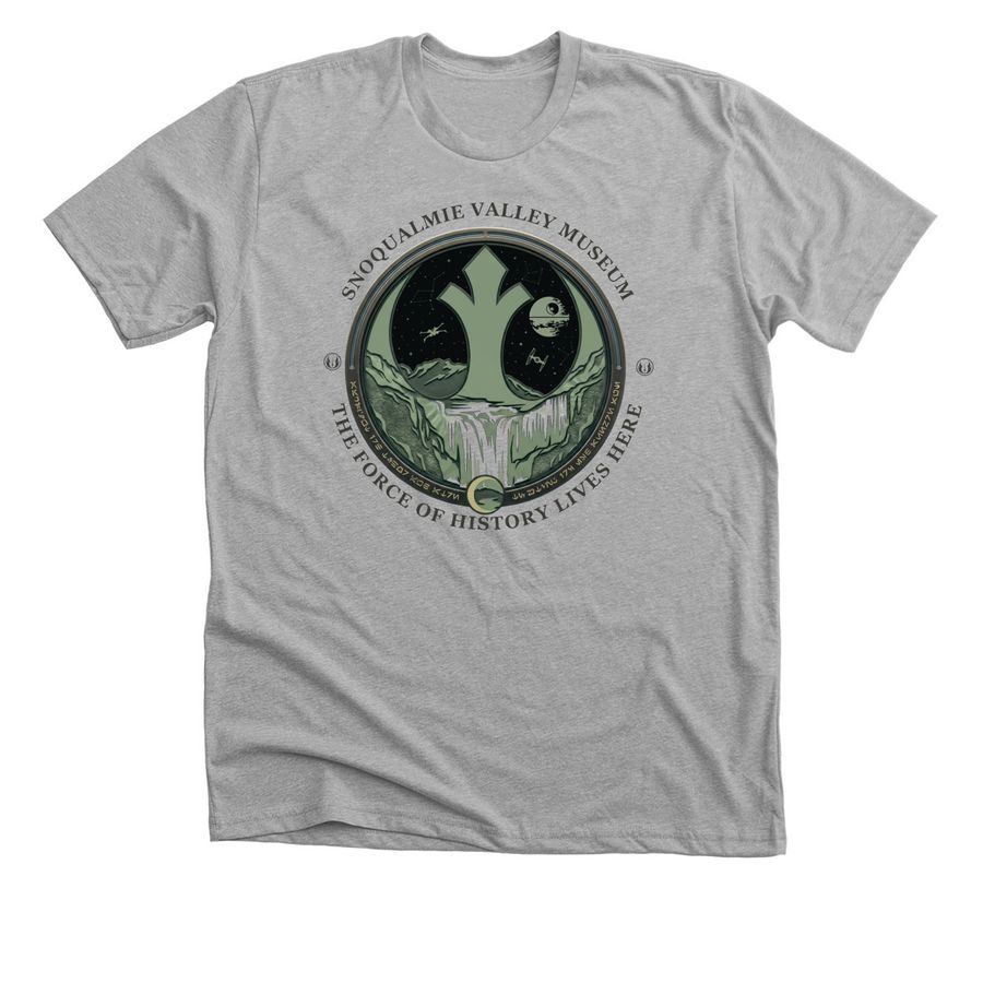 Snoqualmie Valley - Star Wars, a Athletic Heather Premium Unisex Tee