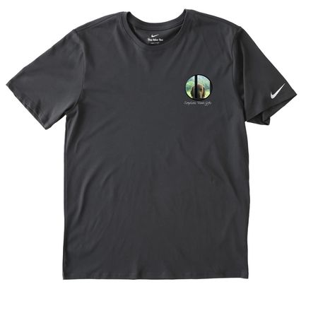 Derp Mode Activated - Black Lab 2, a Anthracite Nike Dri-FIT Jersey Blend Performance Tee