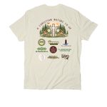 Wild Wonderment 2026 Spring & Summer Shirts, a White Sand Allmade Organic Cotton Unisex Tee (back-view)