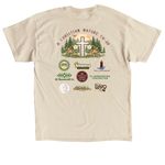 Wild Wonderment 2026 Spring & Summer Shirts, a Sand Classic Unisex Tee (back-view)