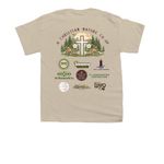 Wild Wonderment 2026 Spring & Summer Shirts, a Sand Youth Unisex Tee (back-view)
