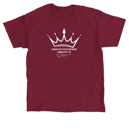 QCSR Crown Logo No Date, a Cardinal Red Classic Unisex Tee
