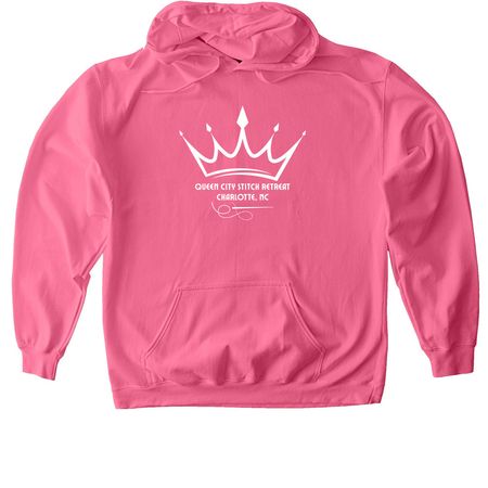 QCSR Crown Logo No Date, a Pink Lemonade Softstyle Pullover Hoodie