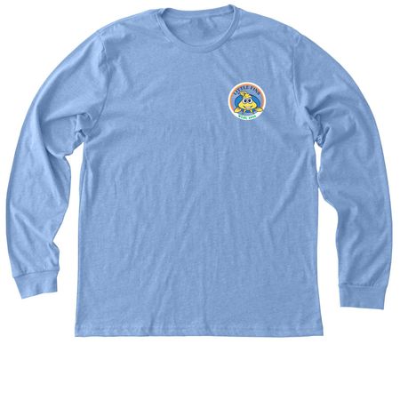 Swim Lessons Save Lives ? WLSL 2026, a Heather Carolina Blue Premium Long Sleeve Tee