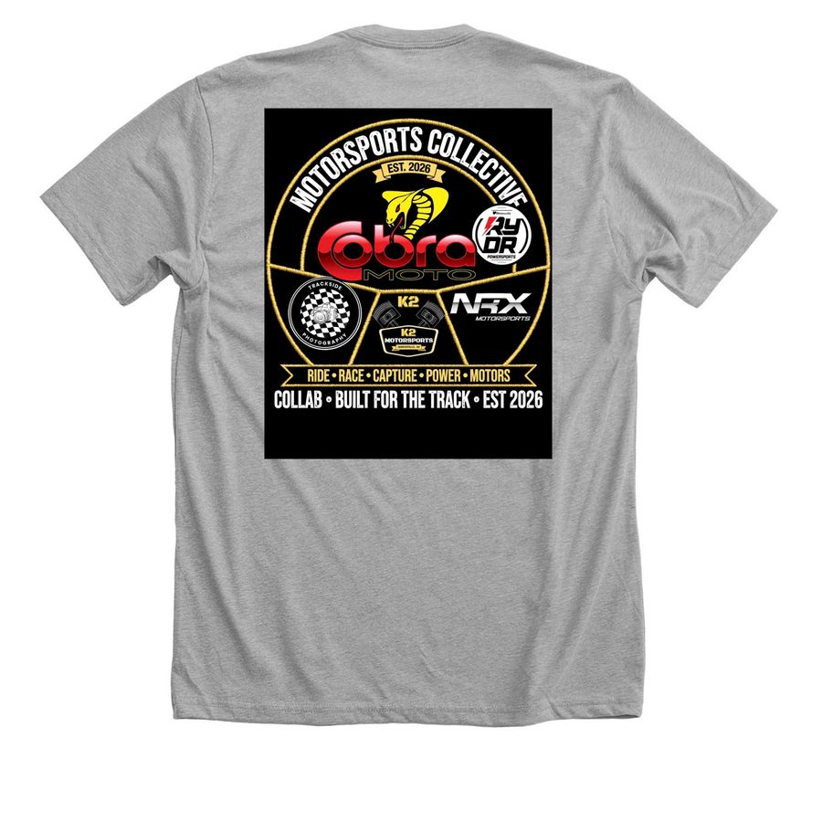 27 race shirts&nbsp;, a Athletic Heather Premium Unisex Tee (back-view)
