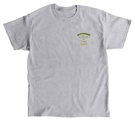 Sufferer?s academy tee, a Sport Grey Classic Unisex Tee (back-view)