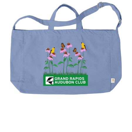 Birds, Bees, & Butterflies, a Elemental Blue Reclaimist G2G Tote Bag