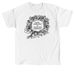 LGBTQ+ Liberation is Collective Liberation, a White Classic Unisex Tee