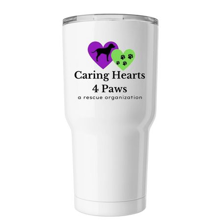 Tumbler, a White Insulated Tumbler