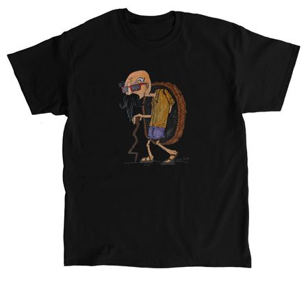 Turtle Hermit.&nbsp;, a Black Classic Unisex Tee