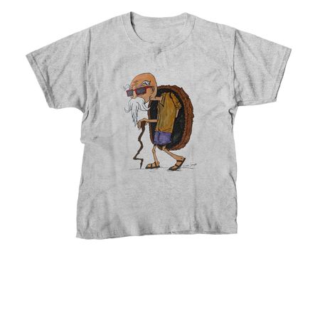 Turtle Hermit.&nbsp;, a Sport Grey Youth Unisex Tee