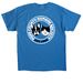 PCHS Cat/Dog Logo Apparel, a Sapphire Classic Unisex Tee (back-view)