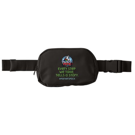 Parker's Fanny Pack, a Deep Black Matte Hip Pack