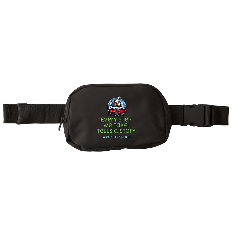 Parker's Fanny Pack, a Deep Black Matte Hip Pack