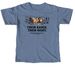 Their Range. Their Right., a Blue Jean Comfort Colors Unisex Tee