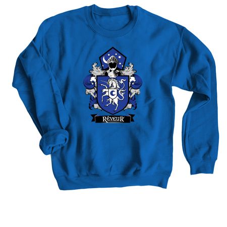 Reveur, a Royal Blue Crewneck Sweatshirt