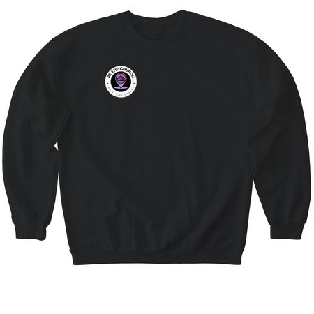 How can I pray for you?, a Black Softstyle Crewneck Sweatshirt