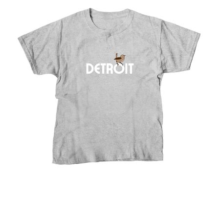 Detroit, a Sport Grey Youth Unisex Tee