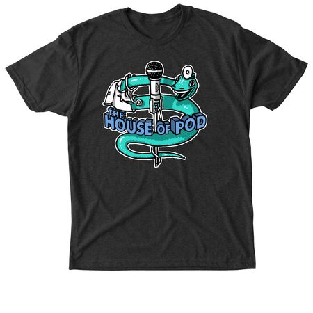 House of Pod Shirts!, a Vintage Black Triblend Unisex Tee