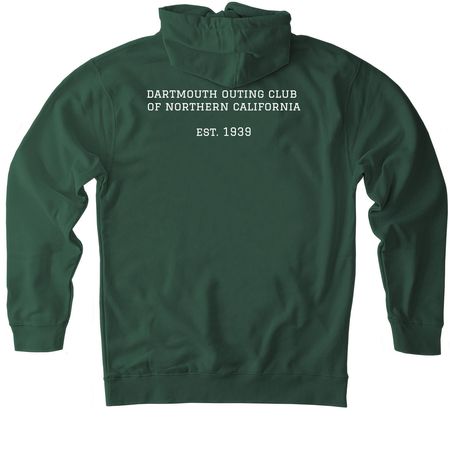Ask me about my french drain - Sweatshirts, a Alpine Green Heavyweight Pullover Hoodie (back-view)