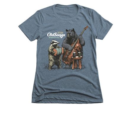 2026 Old Songs Festival&nbsp;T-shirt, a Indigo Women's Slim Fit Tee