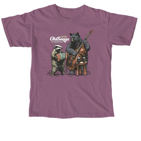 2026 Old Songs Festival&nbsp;T-shirt, a Berry Comfort Colors Unisex Tee