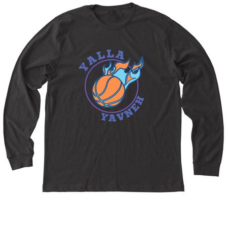 Basketball, a Dark Grey Heather Premium Long Sleeve Tee