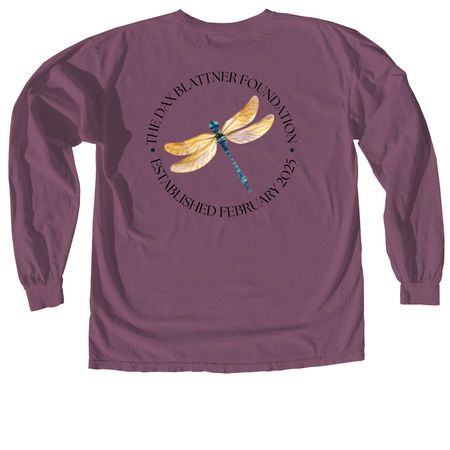Long Sleeve Tee, a Berry Comfort Colors Long Sleeve Tee
