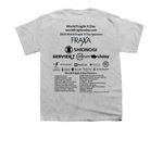 2026 World Fragile X Day Black Logo_&nbsp;, a Sport Grey Youth Unisex Tee (back-view)
