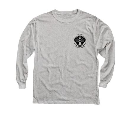 Wear the Mission: H?m?kua Jodo Mission Shirts, a Sport Grey Youth Long Sleeve Tee