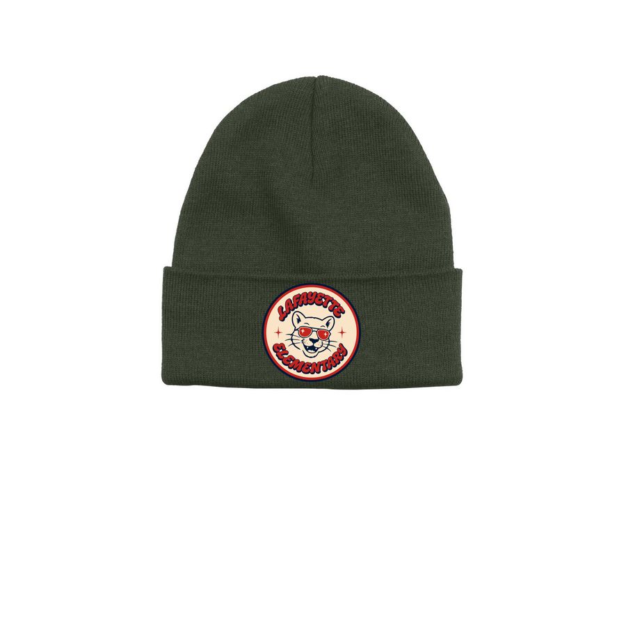 Retro Cougar Beanies, a Alpine Printed Base Camp Beanie