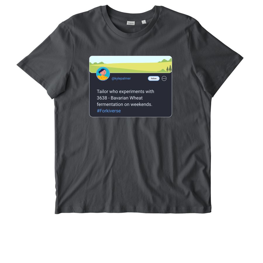 Tailor who experiments..., a Anthracite Stanley/Stella Unisex Crafter Tee