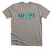 ADOPT, a Heather Stone Premium Unisex Tee
