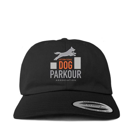 International Dog Parkour Association Hats!, a Black Printed Classic Baseball Cap