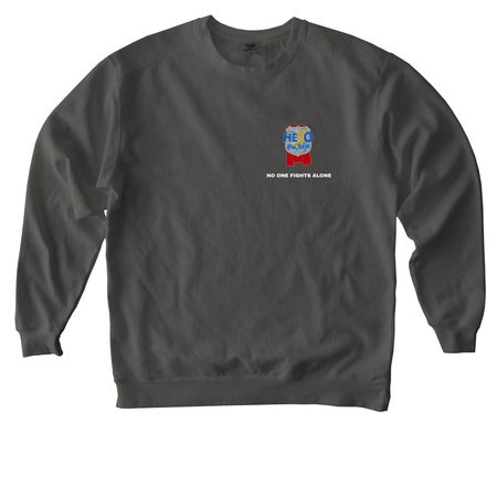 THPF 2026 Design, a Pepper Comfort Colors Crewneck Sweatshirt
