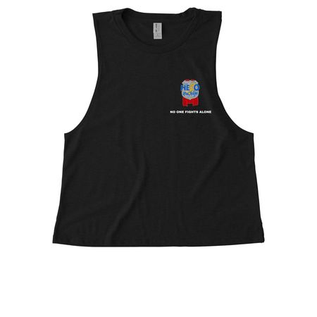 THPF 2026 Design, a Deep Black Allmade Eco Triblend Women?s Muscle Tank