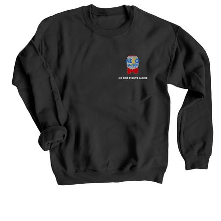 THPF 2026 Design, a Black Crewneck Sweatshirt