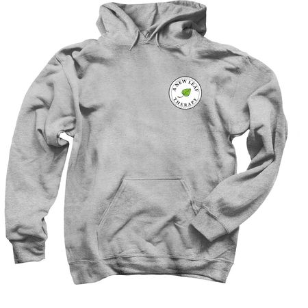 Adults New Leaf Tee and hoodie, a Sport Grey Pullover Hoodie