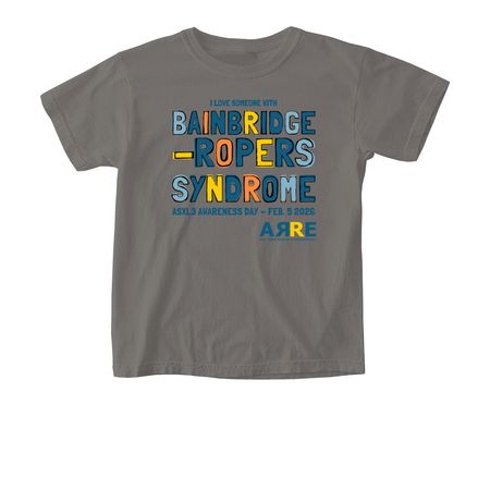 2026 Bainbridge-Ropers Syndrome Awareness Day, a Grey Comfort Colors Youth Tee