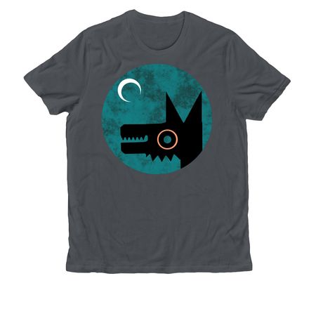 Grinning, a Terrain Grey Allmade Organic Cotton Unisex Tee