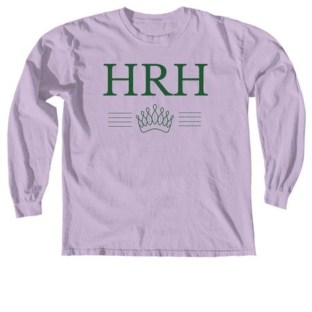 HRH Tee, a Orchid Comfort Colors Long Sleeve Tee