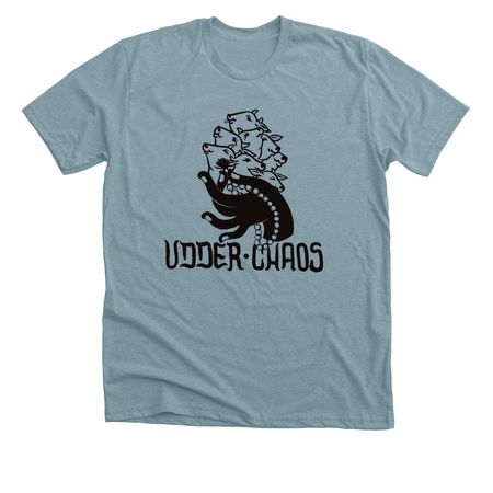 Kaveri, a Heather Blue Lagoon Premium Unisex Tee