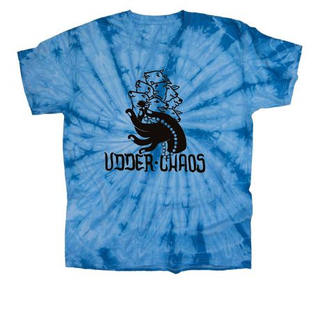 Kaveri, a Baby Blue Classic Tie Dye Tee