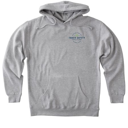 TSC Campaign, a Grey Heather Heavyweight Pullover Hoodie