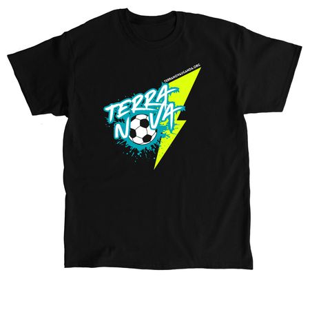 Terra Nova Lightning, a Black Classic Unisex Tee