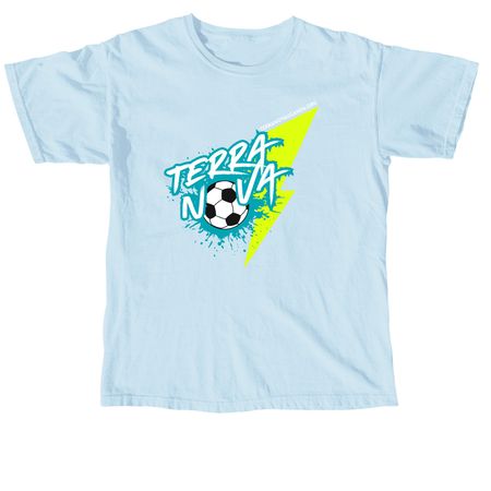Terra Nova Lightning, a Chambray Comfort Colors Unisex Tee