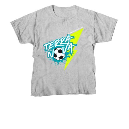 Terra Nova Lightning, a Sport Grey Youth Unisex Tee