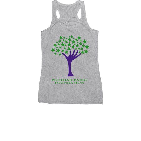 Reach For The Stars Tee, a Athletic Heather Women's Racerback